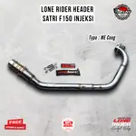 原裝 LONE RIDER 集管中端 SATRIA F150 噴射排氣賽車獨行俠