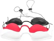 EXQUIMEUBLE 3Pcs Sunbathing Goggles UV Protection Eye Masks for Beauty Care Compact Lightweight for Outdoor Use for Home Salon