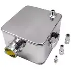 Universal Aluminum Radiator Overflow Tank Recovery Expansion Coolant Bottle 2.5L