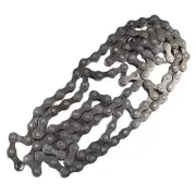Lightweight Silver Bike Chain Quick Installation with Safety Buckle Design