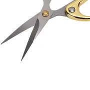 Craft Scissors Stainless Steel High Hardness Easy Cutting Sewing Scissors(Gold)