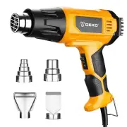 DEKOPRO Heat Gun, 1500W Hot Air Gun Kit with Variable Temperature Control, 716℉-