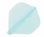 Cosmo Darts Fit Flight Original Standard Flights - 6 pack Light Blue / Teal