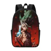 n200 Dr. Stone Backpack For Men Women Teen , Water Resistant Casual Daypack oo200