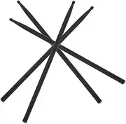 Kisangel 4pcs Drumstick Lightweight Performance Drumsticks for Portable Drumming Practice Comfortable Grip Durable Material for Jazz and Drumming