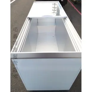全新瑞興6尺玻璃對拉冰櫃/冷凍櫃（運費問題請先聊詢價）
