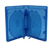 New Viva Elite 10 Disc 25mm Premium Bluray Replacement Movie Storage Shell Case