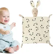 Bunny Security Blanket,Soft Breathable Soothing Towel Appeasing Toy | Lovely Rabbit Security Kids Comforter Soothing Sensory Toy