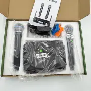 Shure GLXD4 Vocal Dual Channel Wireless Microphone System UHF Handheld Cordless