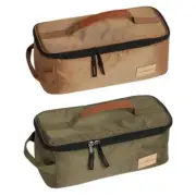 Camping Tableware Storage Bag Lightweight Cutlery Organizer (Khaki) AU