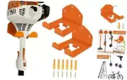 Garage Storage Garage Organizer Trimmer Rack Garden Power Tool 2 Brackets