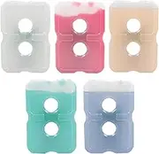 Lunch Bag Ice Pack,Reusable Ice Packs for Lunchboxes - Ice Crystal Box Can Be Refrigerated Or Heated Go Out with Insulation for Picnics, Hot Drink, Warm Milk Insulation Pochy