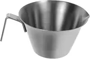 Hohopeti Accessories Stainless Steel Measuring Cup Ounce Markings Half Cup Scoop for