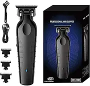 Men Grooming Trimmer, Home Salon Electric Hair Clipper, High-Speed Cordless Trimmer, Precision Shaving Tool, Portable Barber Kit for Home, Travel, and Dorm Use, 5.91x1.77 Inches