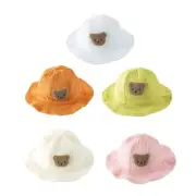 Upgraded Baby Sun Hat Bear-head Toddlers Bucket Hat for Boys Girls Lightweight