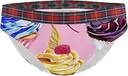 [FNETJXF] Panties for Women, Women Underwear, Ladies Panties Briefs, Lovely Fruit Cake Kawaii Pattern