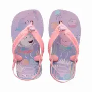 Havaianas Baby Girl Flip Flops Peppa Pig Size 4C NWT
