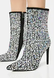 [SIMMI] Wide Fit Nakoa Rhinestone Boots