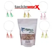 New Value Pack Whiting Rigs x 5 With Burley Pre Made Rigs Tackleworks Fishing