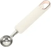 UTHCLO Melon Ball Maker Watermelon Baller Fruit Scooper Stainless Steel Spoon Ice Spoon Kitchen Tool Easy to Clean