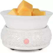 Wax Melt Warmer Ceramic Wax Warmer 3-1 Candle Wax Warmer for Scented Wax Burner