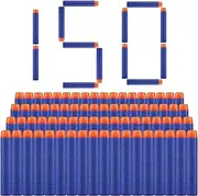 Nerf Darts Refill Pack, Darts Original, Refill Bullets, Refill Darts Soft EVA, Replacement Arrows Ammunition Foam Darts for Nerf N-Strike Elite Blasters Toy Gun, 150 Pieces, 7.2 cm