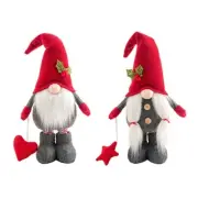 Retractable Christmas Gnome with LED Light Swedish Gnomes Scandinavian Tomte Elf