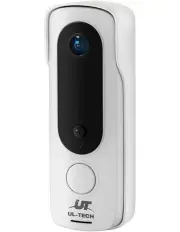 [UL-Tech] Wireless Doorbell Security Camera in White