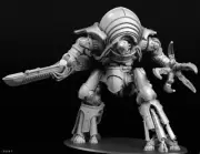 Quolia-Class Annihilator 28mm/32mm Robot kit proxy for Grimdark tabletop