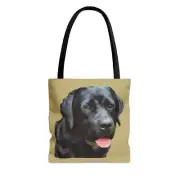 Black Labrador Retriever 'Rizzo' - Tote Bag