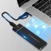 Dual Protocol M2 SSD Case M.2 NVMe SATA SSD Enclosure Adapters 10Gbps USB Z5Y7