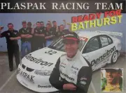 Tomas Mezera 1998 Bathurst Small Poster Holden VT Commodore Alain Menu