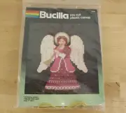 Bucilla Victorian Angel 9" Christmas Treetop Ornament Kit 61040 NEW Cross Stitch