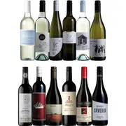Winter Value Mixed Dozen, Australia multi-regional Mixed Red and White Wine Case, Wine Selectors