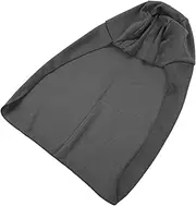 [Sosoport] 2pcs Comfortable Sun Hat Neck Shade Long Tail Head Wrap for Outdoor Activities Fishing Hiking Cycling Women Men Breathable Dark Grey