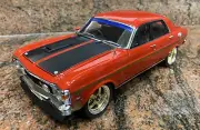 1:18 Modified Classic Carlectables Ford XW GTHO Phase 2 Falcon in Track Red