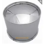 Helo Chrome Standard 8 Lug Push Thru Center Cap 820 Blaster/821 BigDog Wheels