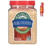 Pearl Couscous Israeli-Style Non-Gmo Wheat Couscous Pasta 24.5-Ounce Jar (Pac