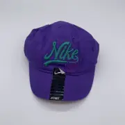NWT Nike '72 Toddler embroidered script spell out logo / swoosh strapback hat