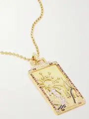 [Sorellina] Sorellina - The Empress 18-karat Gold Multi-stone Necklace - One size One size Gold