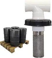 Hose Inlet Strainer Filter, Rain Barrel Water Filter - Gallon Water Tank Mesh Screen Cover | Gallon Water Tank Outlet Hose Filter Cover, Reusable for Impurities