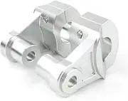 Handlebar Riser Bar for Y&AMAHA XV 1600 for Road Star for XV1700 for XVS950 for VStar 950 XVZ1300 for Royal Star 25.4mm Motor Handlebars Fat Bar Mount Clamps Risers(Silver)