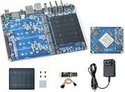 WayPonDEV CM3588 Plus Network Storage Module NAS Kit, 32GB LPDDR5 Single Board Computer, RK3588 CPU 6TOPs NPU Mali-G610 GPU, Support 4X NVMe SSD for Home Cloud Server, 8K Video Encoders (32+256GB)