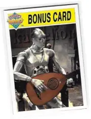 Doctor Who Series ? - Bonus Card (A) as pictured - Cornerstone 199?