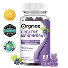 Organic Creatine Monohydrate Gummies 60pcs,Support Muscle Strength,Recovery&Gain