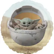 Star Wars Mandalorian The Child Round Foil 45cm Balloon