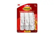 Command Hooks 17001Vp Medium White Pack Of 6