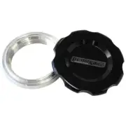 Aeroflow AF465-24BLK 1.5" Weld Bung And Black Cap Low Profile Female Weld-On