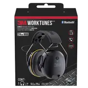 3M Worktunes Ear Muff Call Connect Bluetooth Wireless Hearing Protector Earmuff
