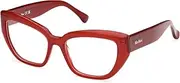 [MaxMara] MM5135 066 Shiny Dark Red 53/17/140 Women's Frame, 066 Shiny Dark Red, 53/17/140